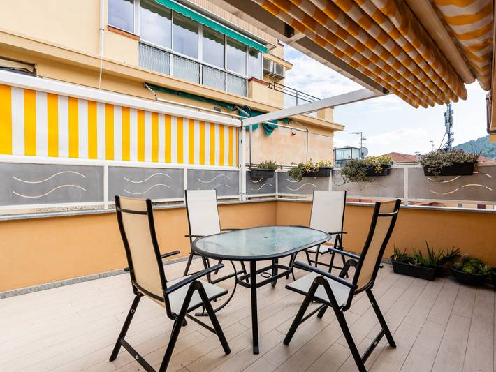 Vakantiewoning voor 4 personen, met terras in Alassio