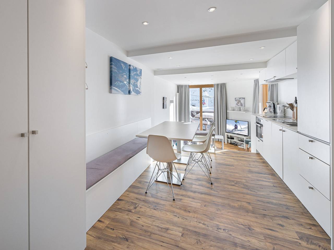 Apartment for 6 People in Les Belleville, Vanoise National Park