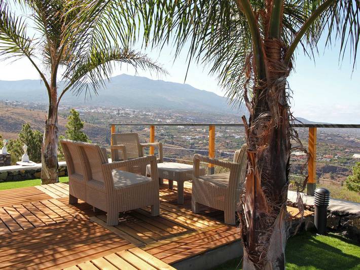 Ferienhaus für 5 Personen, mit Terrasse und Garten sowie Pool in El Paso - 4