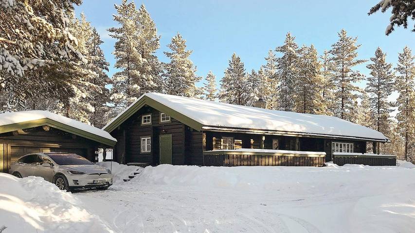 Feriehus for 8 personer, med terrasse og jacuzzi, dyr tillatt i Gol