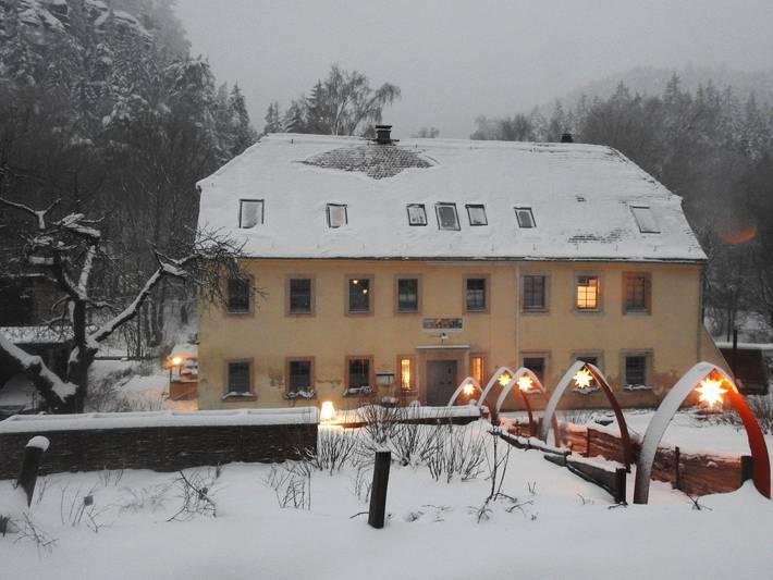 Ferienwohnung für 2 Personen, mit Balkon und Terrasse sowie Garten in Oybin - 2