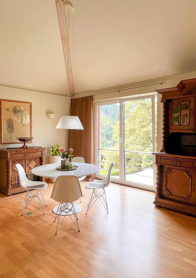 Ferienhaus für 3 Personen, mit Terrasse und Garten sowie Sauna und Ausblick in Ilmenau - 4