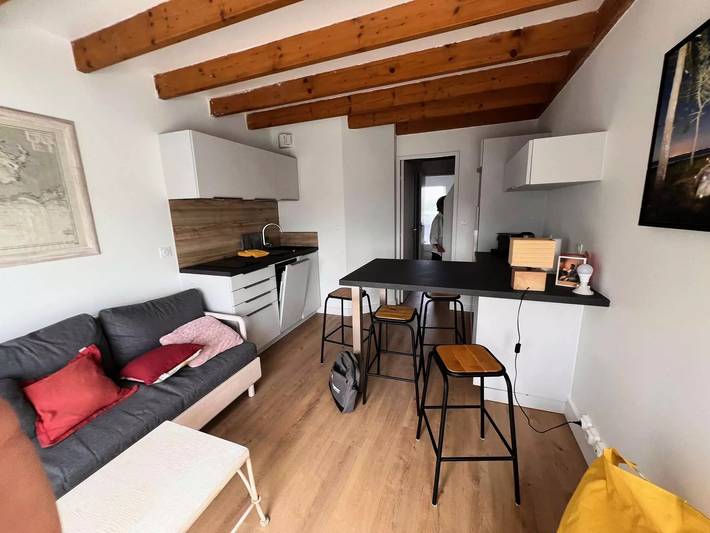 Ganze Wohnung, Quiberon - 3 Zimmer - 35m2 - Schwimmbad und Tennis in Quiberon, Côte des Mégalithes