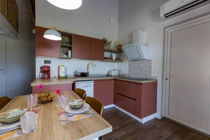 Gîte pour 4 personnes, avec Terrasse ainsi que Jardin et Vue à Orist - 4