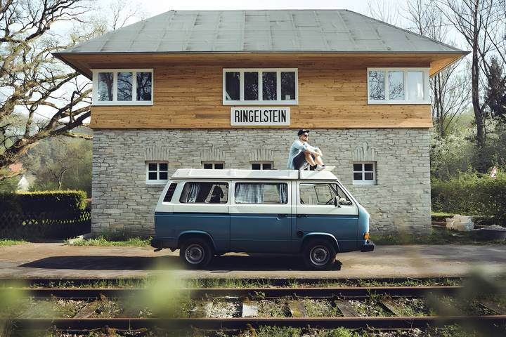 Maison de vacances 'Stellwerk Ringelstein' avec terrasse, sauna privée, poêle et Wi-Fi in Büren, Arrondissement de Paderborn