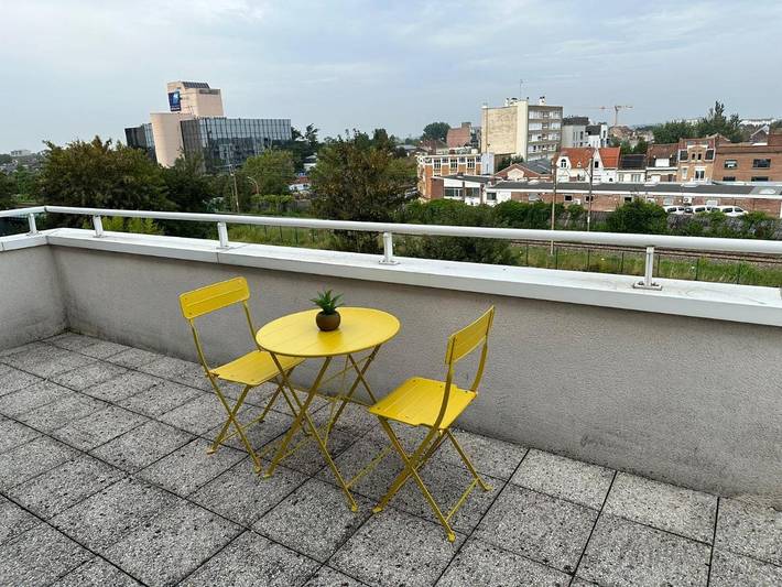 Appartement de vacances pour 3 personnes, avec terrasse et vue