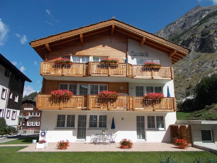 Ferienwohnung für 3 Personen, mit Balkon und Terrasse sowie Garten in Zermatt - Mattertal & Umgebung