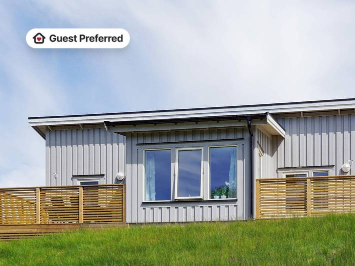 Feriehus for 5 personer, med terrasse i Västkusten
