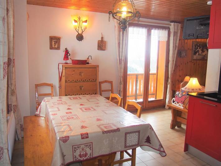 Chalet pour 4 personnes, avec balcon à Peisey-Nancroix - 3