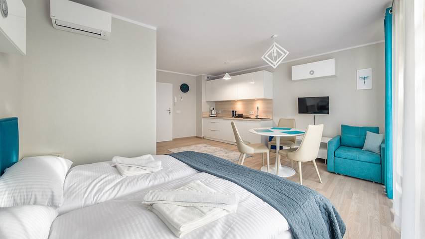 Ferienwohnung für 3 Personen, mit Balkon, mit Haustier in Mielno - 4