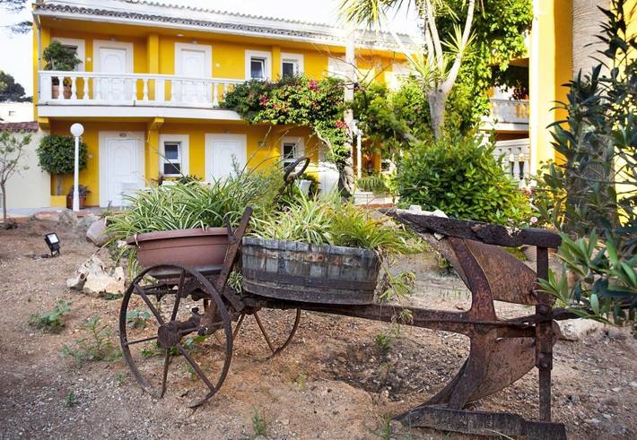Hôtel pour 2 personnes, avec vue et jardin, animaux acceptés à Peguera - 4