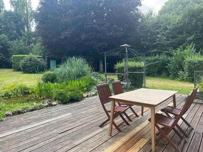 Location de vacances pour 8 personnes, avec vue et jardin dans Berthouville - 3