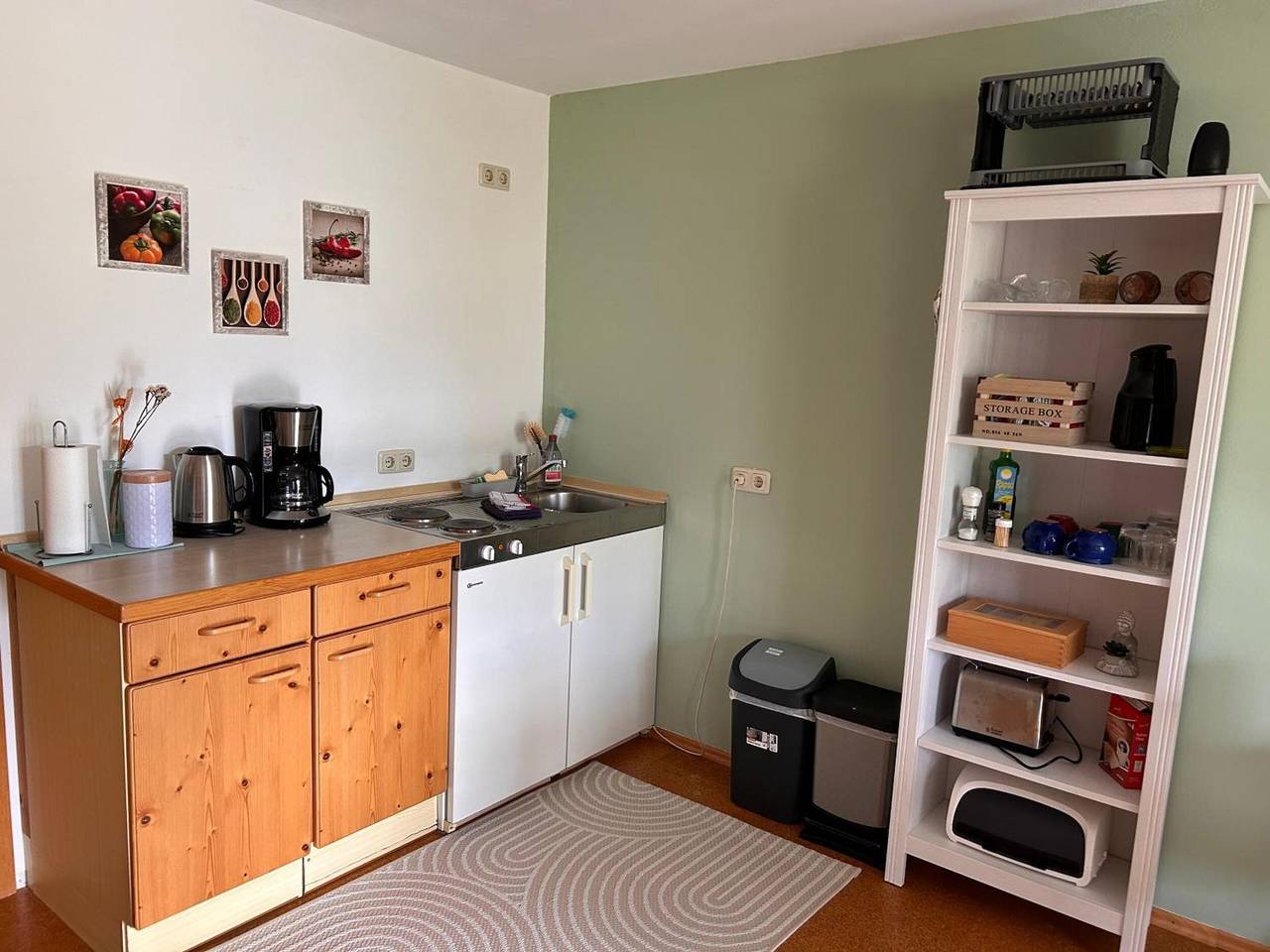 Ganzes Studio, Apartment „Garden View“ mit Balkon und Wlan in Kinsau, Romantische Straße