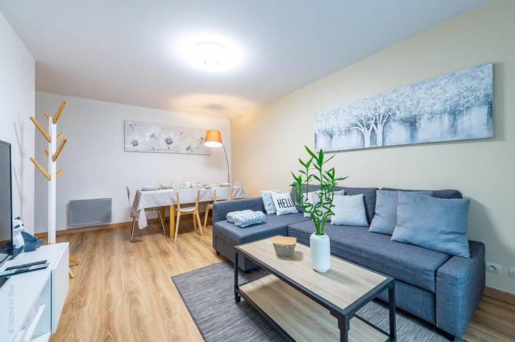 Appartement de vacances pour 8 personnes, avec Balcon ainsi que Terrasse et Vue à Bailly-Romainvilliers