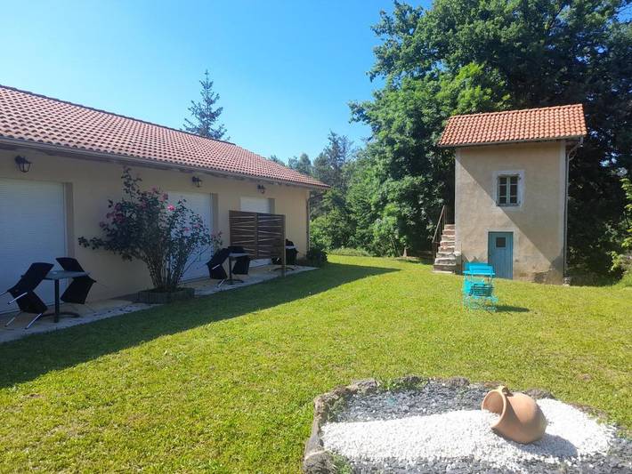 Hôtel pour 2 personnes, avec Terrasse ainsi que Jardin et Vue