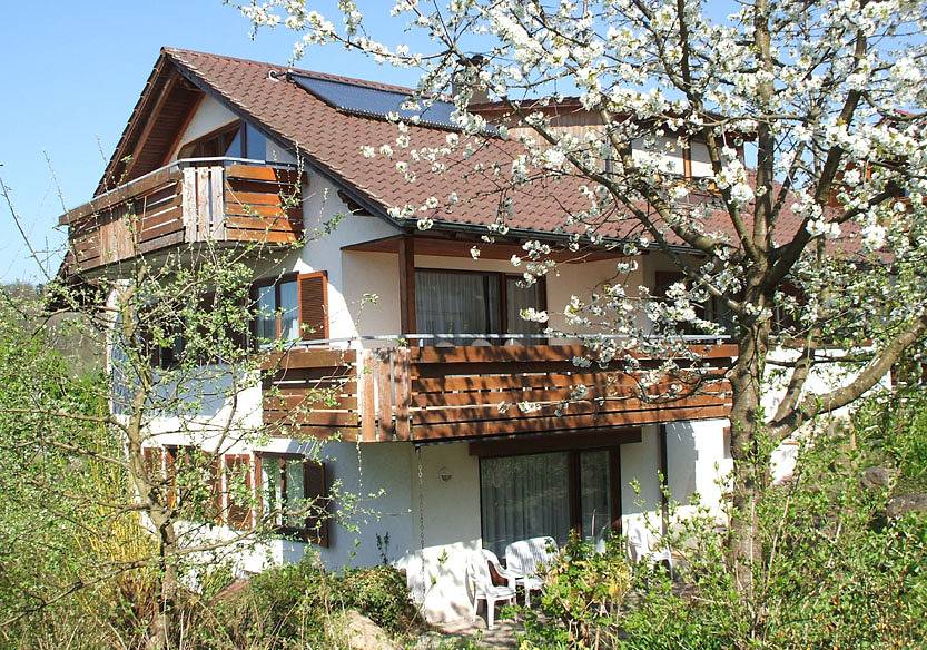 Ganze Ferienwohnung, Ferienhaus Steiger - Ferienwohnung B, 100qm, 2 Schlafzimmer, max. 5 Personen in Meersburg, Region Bodensee-Oberschwaben