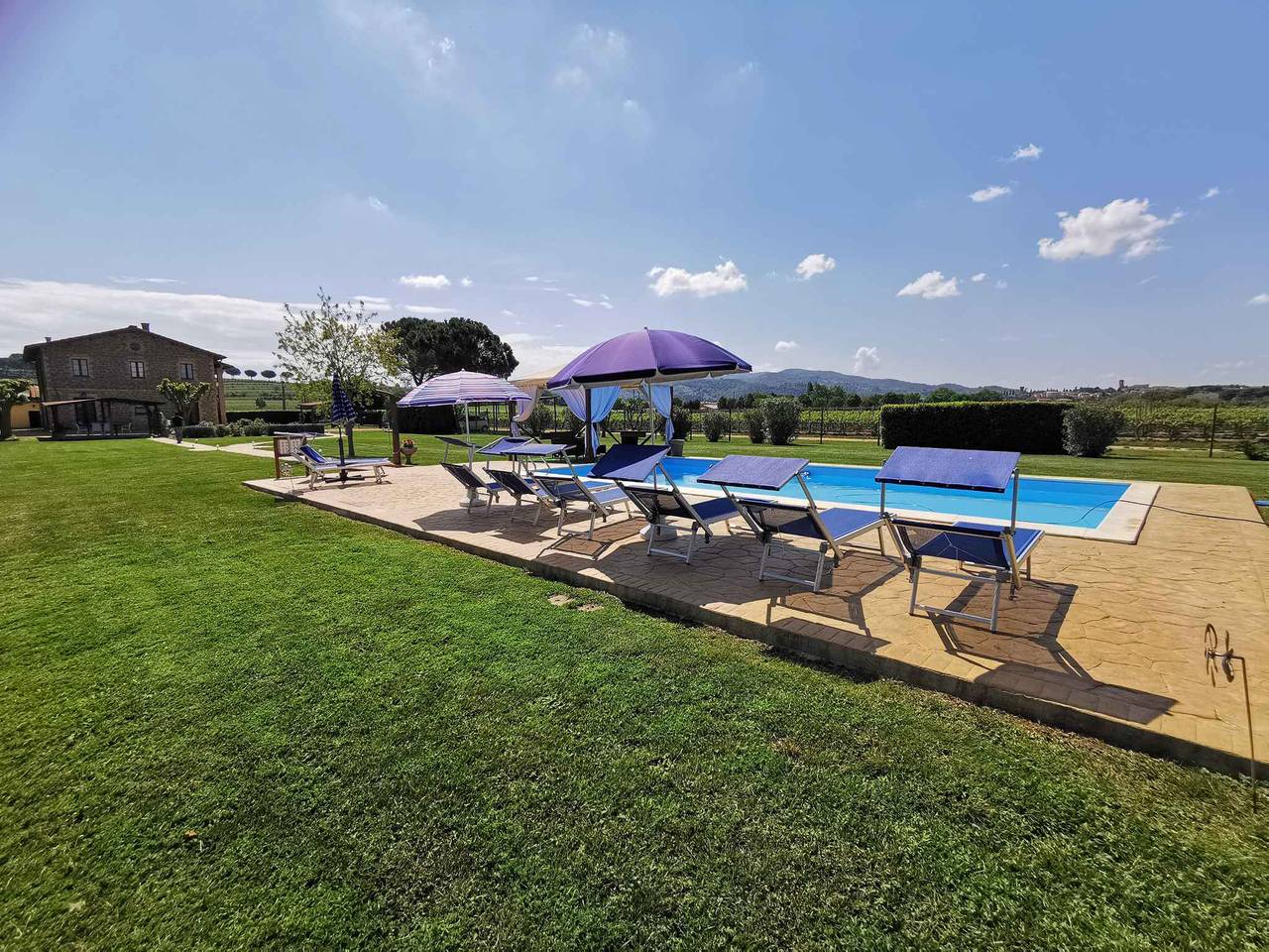 Appartement de vacances entier, Appartement de vacances avec piscine communautaire  in Torgiano, Province de Pérouse