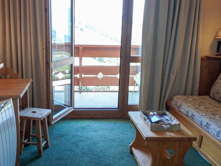 Apartamento entero, Acogedor apartamento de 1 hab en Valmorel, cerca de los remontes y del centro, con balcón in Valmorel, Les Avanchers-Valmorel