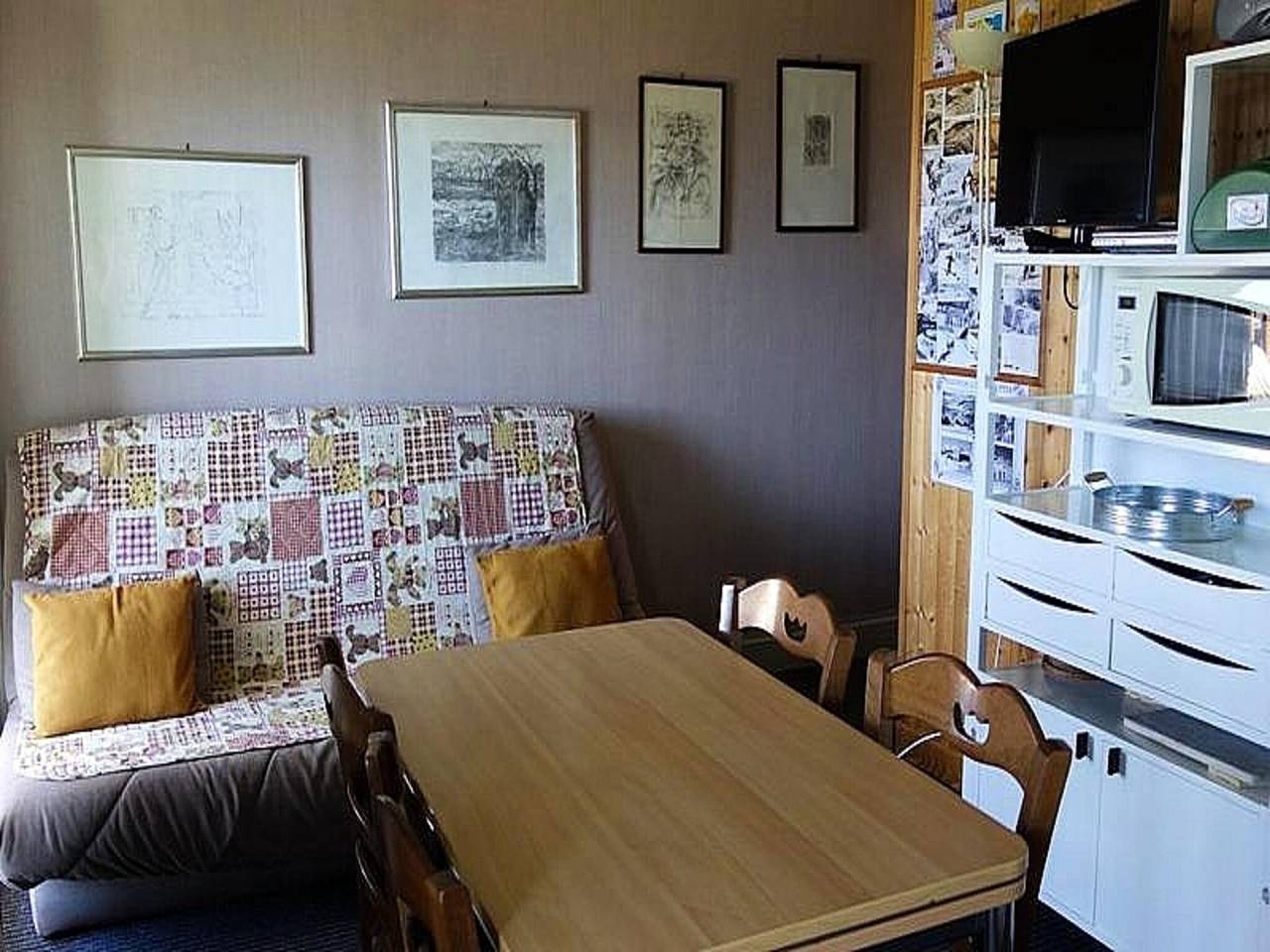 Apartamento entero, 3 Habitaciones para 6 Personas in Huez, Parque Nacional de los Ecrins