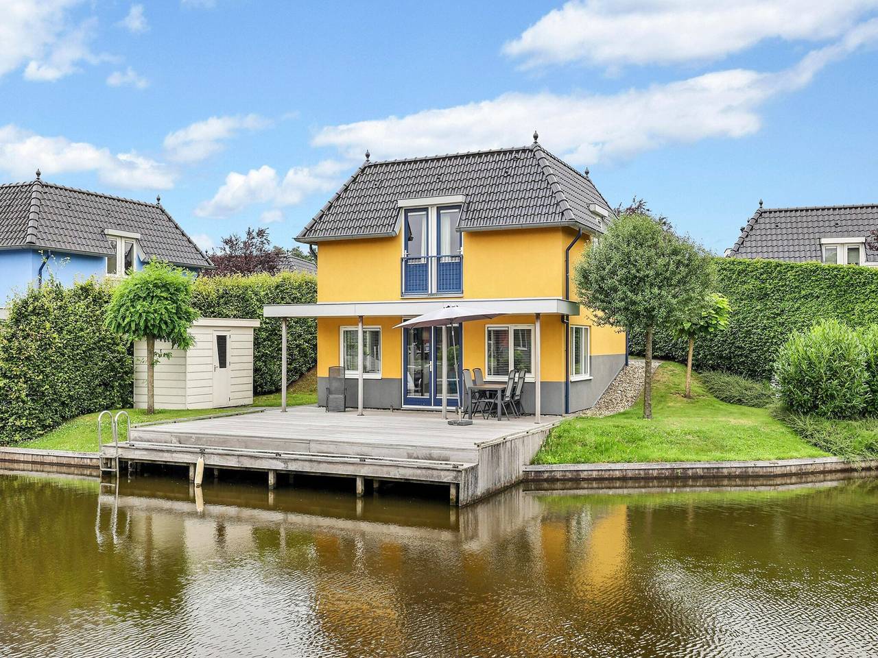 Waterfront Villa Near Groningen in Drenthe