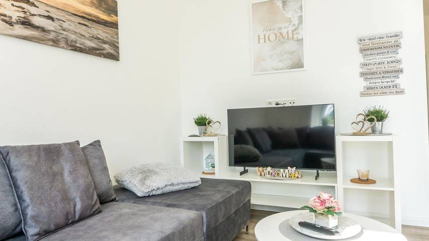 Ferienwohnung für 4 Personen, mit Garten und Ausblick, mit Haustier in Poppenbüll - 4