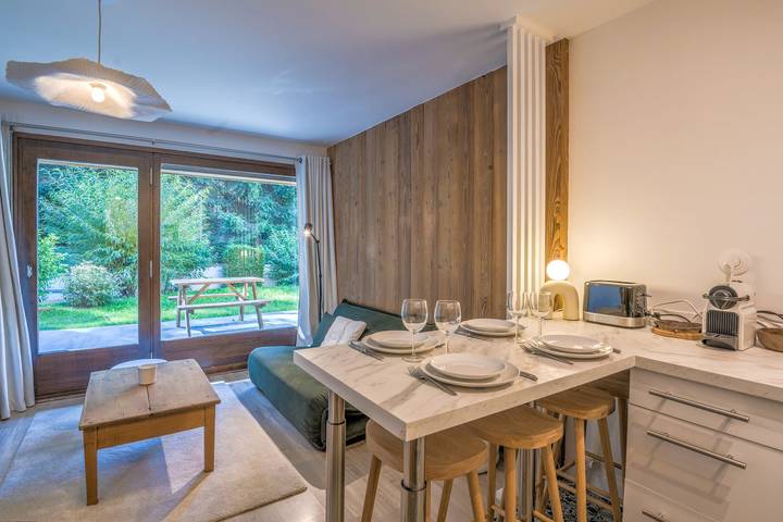 Chalet pour 4 personnes, avec jardin et terrasse à Megève - 2