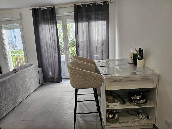 Gîte pour 2 personnes, avec terrasse dans Stade Vélodrome - 3