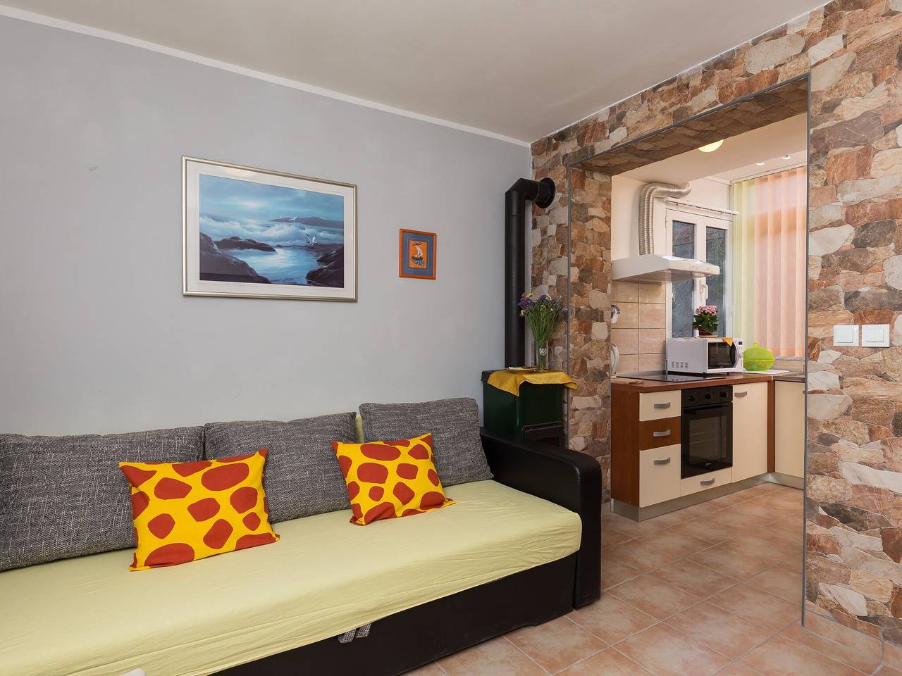 Apartamento entero, Apartment Lolo - Two Bedroom Apartment with Loggia and Street View in Dubrovnik, Grad Dubrovnik