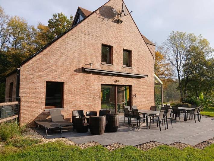 Appartement de vacances pour 8 personnes, avec sauna et vue ainsi que vue sur le lac et jardin dans les Ardennes - 4