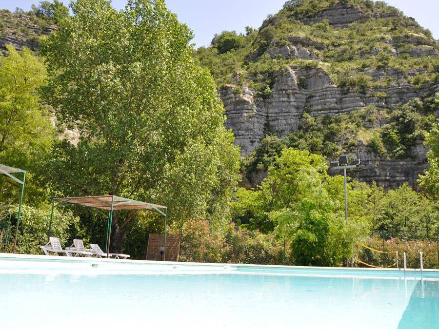 Camping Les Cabanes de Cornillon - Ceven'Aventure - Unterkunft 6 personen - Ausgestattete Hütte - 2 Zimmer 25m² in Les Assions, Cevennen