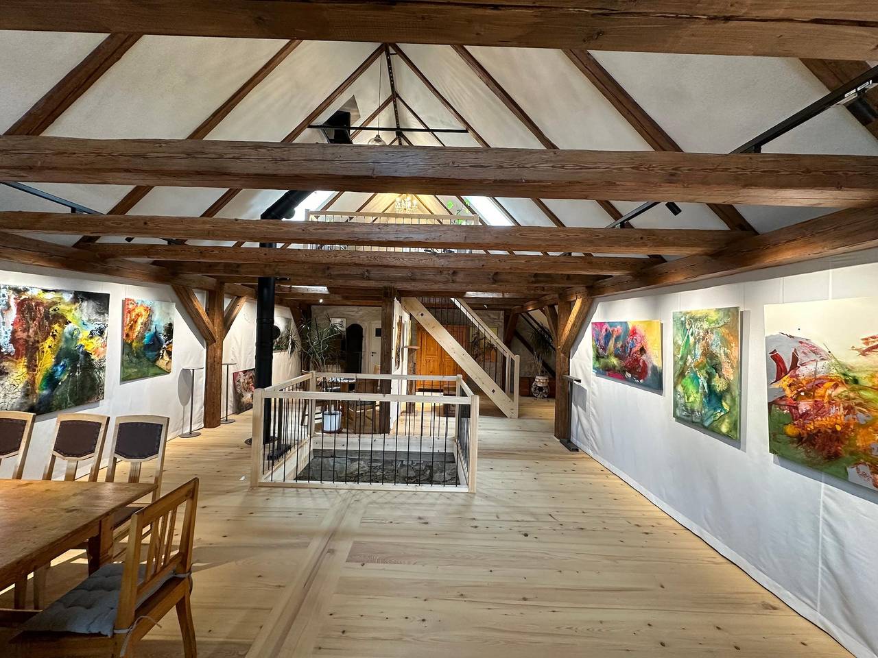 Ganze Wohnung, Ferienwohnung im Künstlerhaus Kusch in Schönsee, Naturpark Oberpfälzer Wald