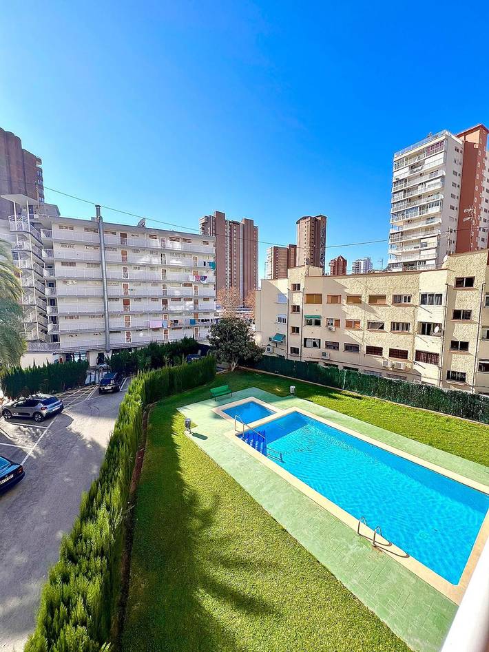 Vakantieappartement voor 6 personen, met terras in Benidorm