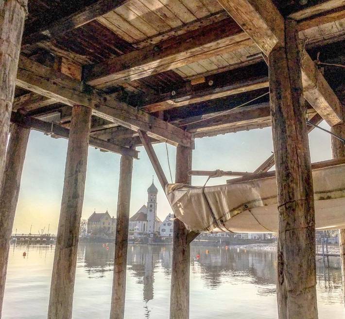 Ferienwohnung für 6 Personen, mit Ausblick und Balkon, mit Haustier in Wasserburg (Bodensee)
