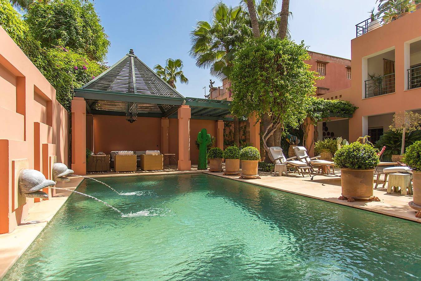Villa pour 8 personnes avec jardin in arrondissement de Guéliz, Marrakech