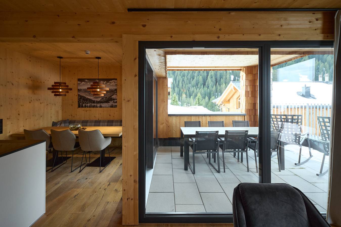 Ganze Wohnung, Ferienwohnung für 7 Personen mit Terrasse in Sankt Gallenkirch, Golm im Montafon