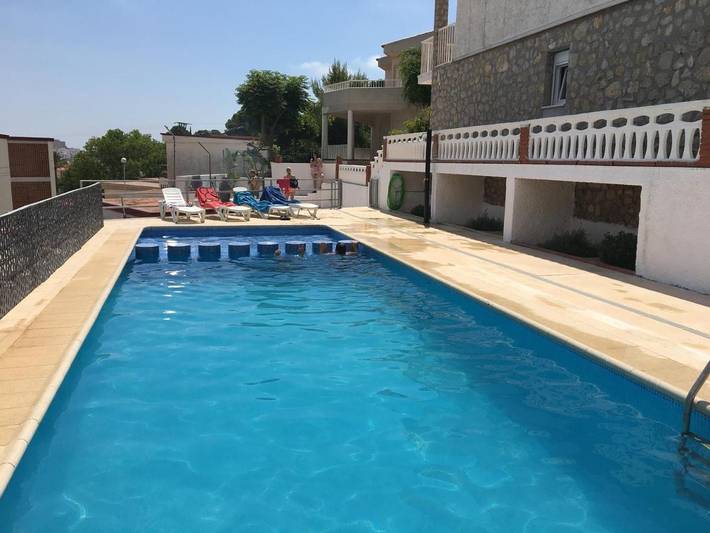 Villa pour 6 personnes, avec jardin et piscine ainsi que vue et terrasse, animaux acceptés à Peñíscola - 3