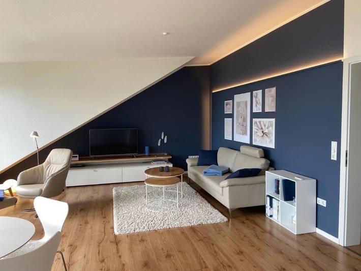 Ferienwohnung für 2 Personen, mit Garten und Seeblick sowie Ausblick und Balkon in Groß Wittensee - 4