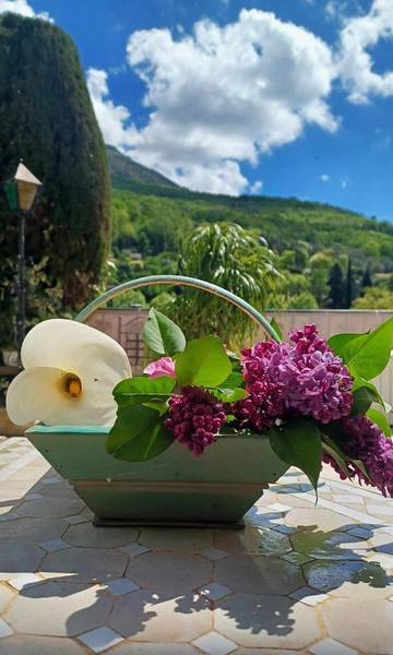 Gîte pour 3 personnes, avec vue à Gourdon (Provence-Alpes-Côte d'Azur)