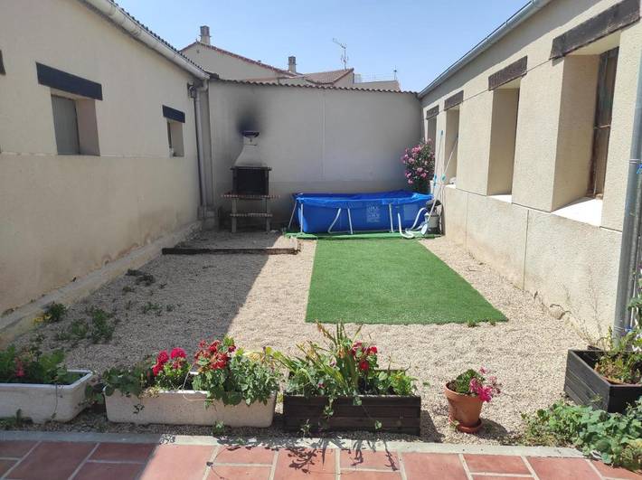 Casa rural con piscina para 9 personas, con vistas además de piscina y jardín en Comarca de Segovia - 4