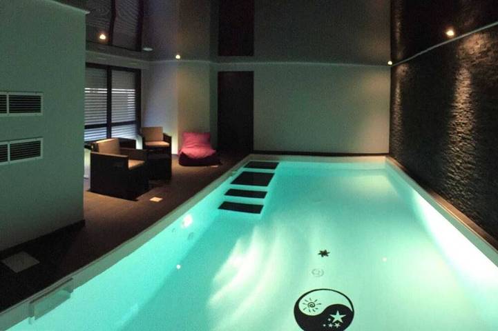 Ferienhaus für 6 Personen, mit Sauna und Balkon