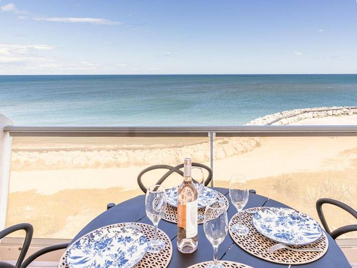 Appartement de vacances pour 4 personnes, avec terrasse et vue