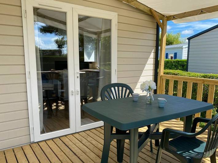 Mobil home pour 2 personnes, avec Piscine à Quend - 3