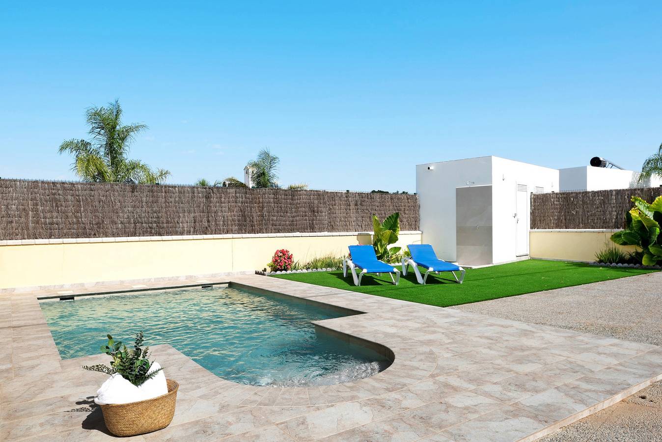 Maison de vacances "Villa Montenmedio 1" avec vue sur les montagnes et piscine. in Barbate, Costa de la Luz