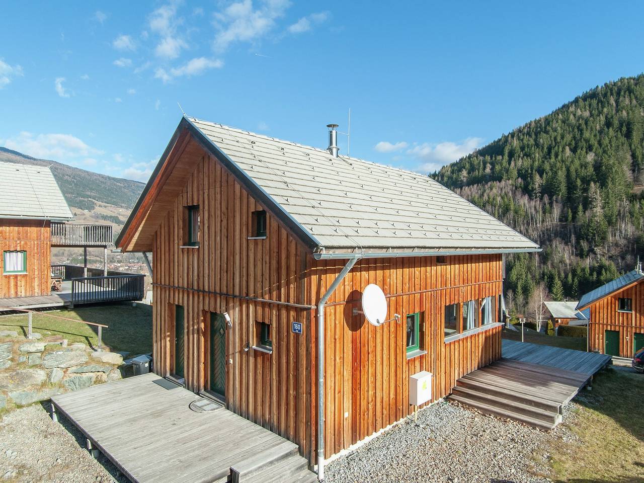 Invitante chalet con terrazza in Stadl an der Mur, Westliche Obersteiermark
