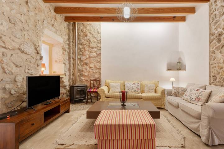 Ferienhaus 'Sa Casa Vella' mit privatem Pool, Wlan und Klimaanlage in Vilafranca de Bonany, Mallorca Inselmitte