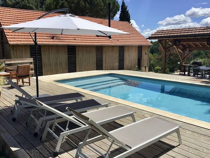 Maison de vacances pour 6 personnes, avec piscine et jardin - 1