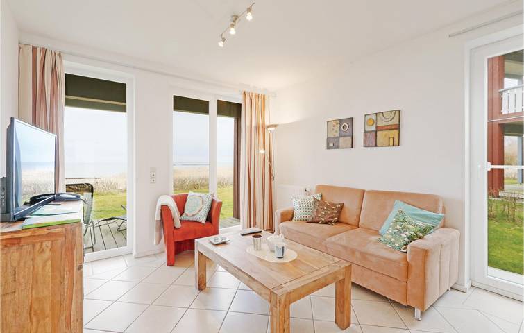 Ferienwohnung für 4 Personen, mit Terrasse und Sauna sowie Seeblick in Rechlin - 3