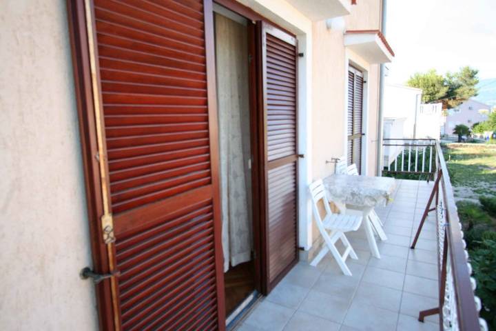 Appartement de vacances pour 3 personnes, avec balcon, animaux acceptés - 1