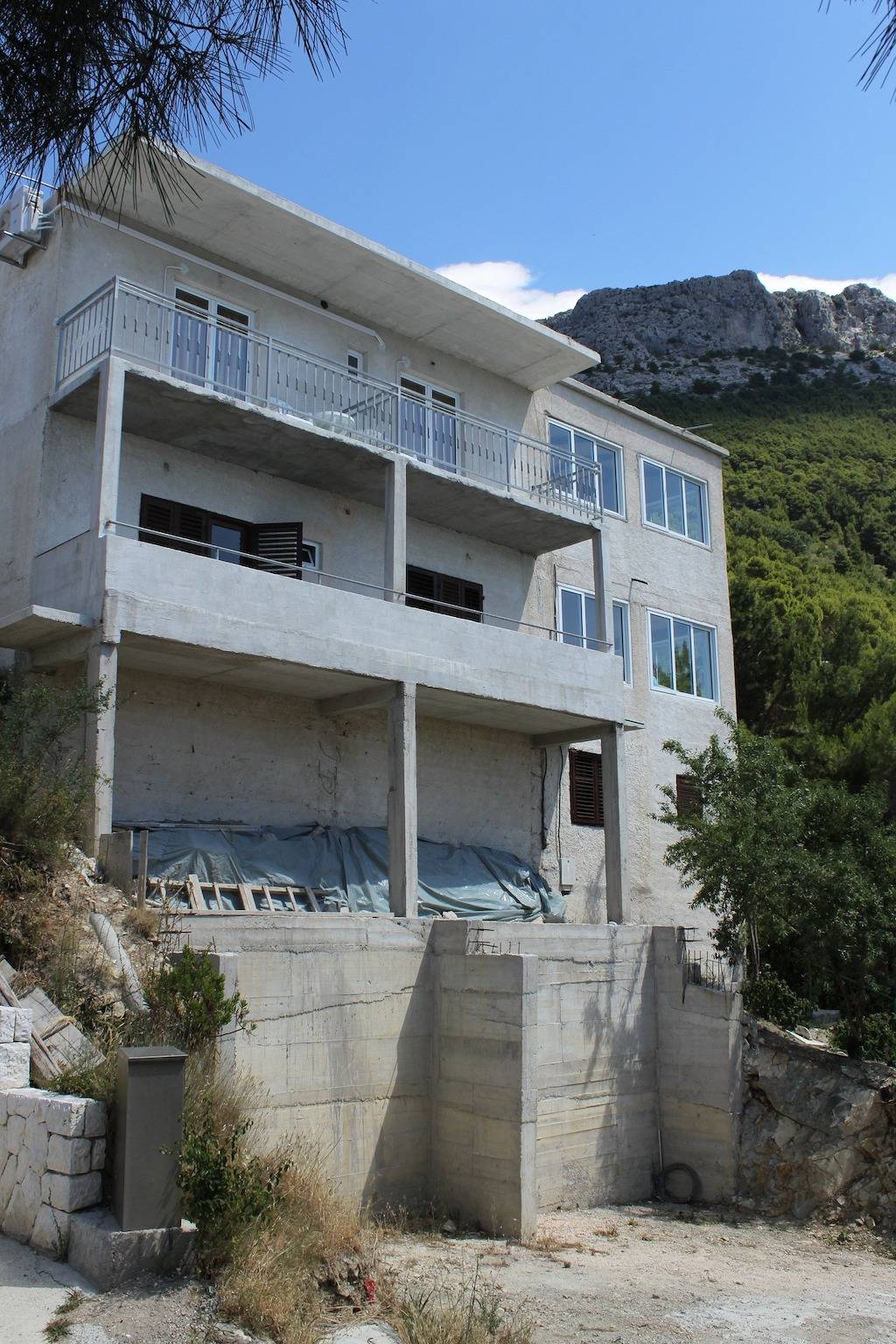 Hel leilighet, Studio flat with balcony and sea view Brela, Makarska As-6895-c in Brela, Makarska Riviera