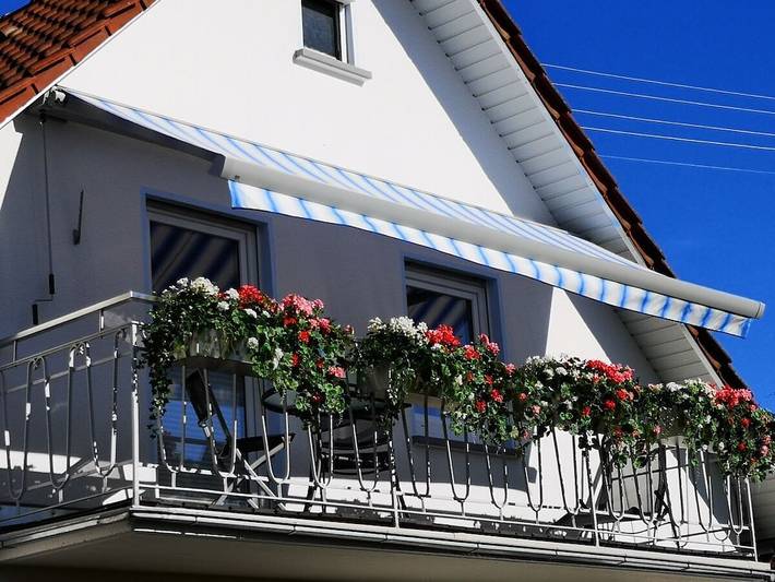 Ferienhaus für 5 Personen, mit Balkon und Terrasse sowie Garten in Geislingen
